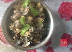 辣椒炒花蛤的做法图解6