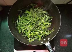 蒜香芦笋花的做法图解6