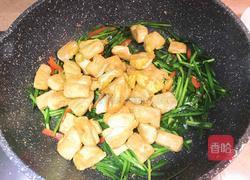 韭菜豆腐的做法图解15