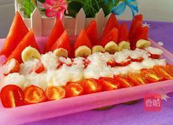 水果奶香西米露的做法图解4