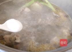 荠菜炖乌骨鸡汤的做法图解10