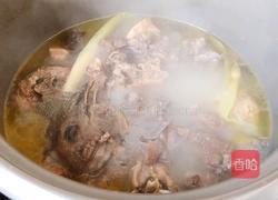 荠菜炖乌骨鸡汤的做法图解12