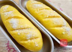 南瓜椰蓉面包条的做法图解10