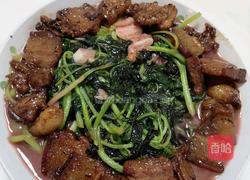 炒红苋菜的做法图解4