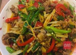 仔姜小炒鸭的做法图解7