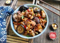 超简单家常版~香菇黄焖鸡的做法图解15