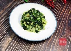 炒孟菜的做法图解1