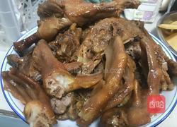 卤水鸭头、翅、爪的做法图解7