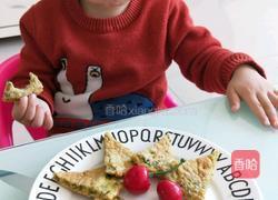 宝宝辅食香椿鸡蛋饼的做法图解7