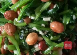 果仁菠菜的做法图解4
