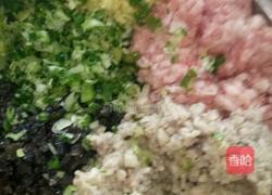猪肉木耳蘑菇馅的做法图解9