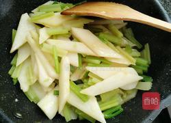 西芹炒山药的做法图解13