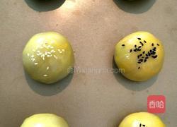 不用醒面的蛋黄酥 的做法图解14