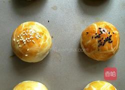 不用醒面的蛋黄酥 的做法图解16