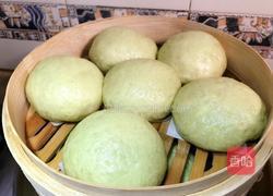 桑叶馒头的做法图解15