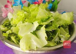 清炒生菜的做法图解4