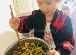 凉拌四丝的做法图解2