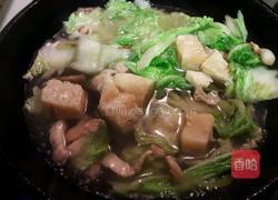 砂锅白菜冻豆腐的做法图解7