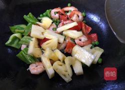 菠萝虾仁的做法图解7