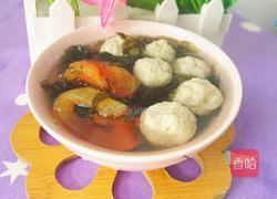 紫菜番茄圆子汤的做法图解14