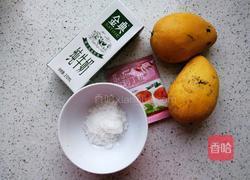 芒果牛奶布丁的做法图解1