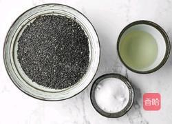 乌发补钙黑芝麻酱的做法图解1