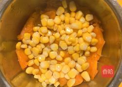 芝士焗南瓜芒果的做法图解5