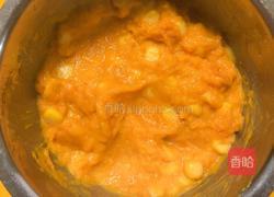 芝士焗南瓜芒果的做法图解7