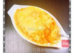 芝士焗南瓜芒果的做法图解12