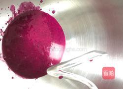 火龙果花型面包的做法图解1