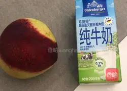 Nectarine milkshake recipe 1