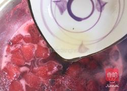 水果创意菜+自制草莓酱的做法图解7