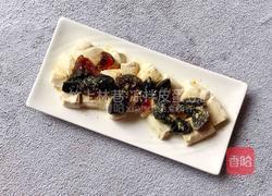 凉拌皮蛋豆腐的做法图解4