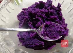 酸奶水果紫薯泥的做法图解3