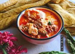 辣牛肉豆腐汤