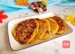 苹果鸡蛋饼的做法图解1