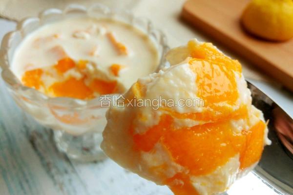 酸奶芒果冻