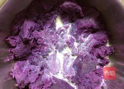 紫薯火龙果披萨的做法图解5