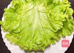 韩式生菜卷培根鲜果的做法图解8