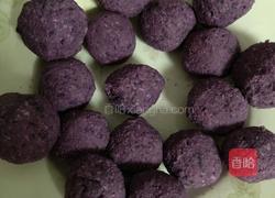仙豆糕(紫薯椰蓉)的做法图解3