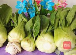 清炒上海青的做法图解1