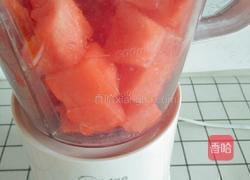 西瓜冰沙的做法图解3