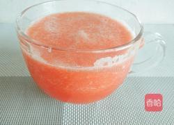 西瓜冰沙的做法图解4