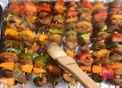 串烧鸡肉果蔬的做法图解16