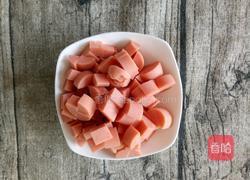 菠萝虾仁炒饭的做法图解4