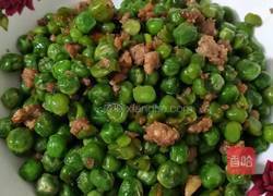 豌豆炒肉沫的做法图解9