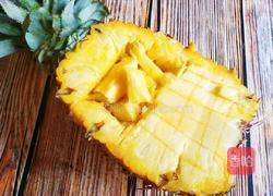 五彩菠萝饭的做法图解3