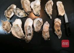 蒜柠青椒烤生蚝的做法图解3