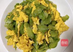 苦瓜炒蛋的做法图解7
