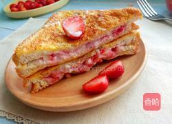 草莓酸奶三明治的做法图解8